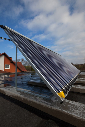 Solarthermie für die Heizung und Warmwasser